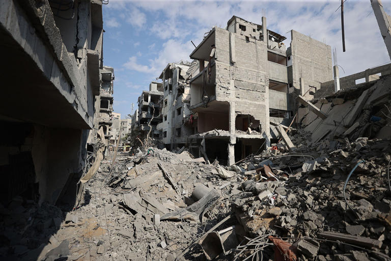 Gaza Health Ministry: Israeli airstrike on hospital sheltering refugees kills hundreds