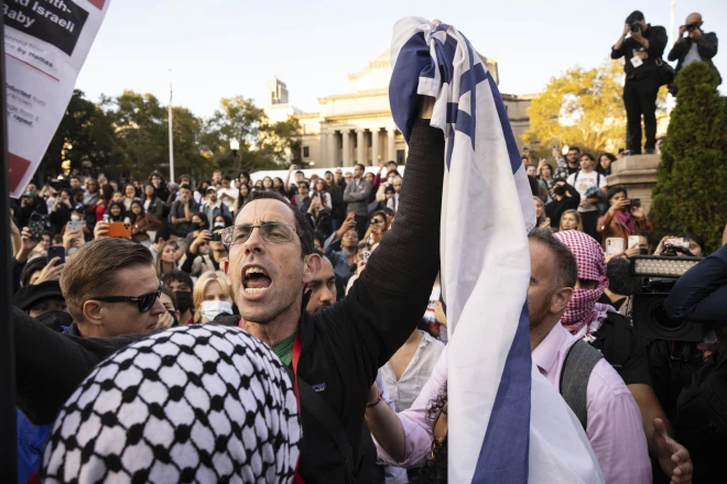 The Israel-Hamas war has roiled US campuses. Students on each side say colleges aren’t doing enough