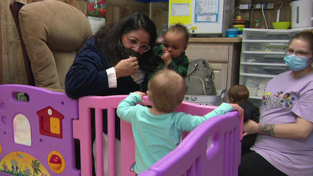 MONEYWATCH  As child care costs soar, more parents may have to exit the workforce