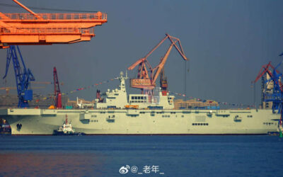 Photo Reveals China’s New Amphibious Assault Ship for D-Day-Style Invasion