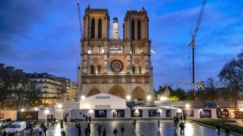 Inside the $760m restoration of Notre Dame cathedral