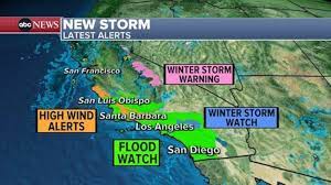 California braces for heavy rain and possible flooding, mudslides: Latest forecast