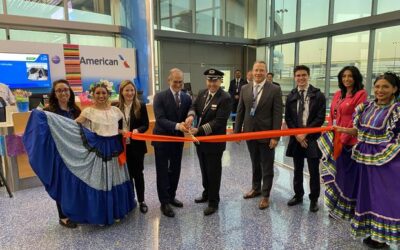 American Airlines lifts off in first US direct flight to Tulum